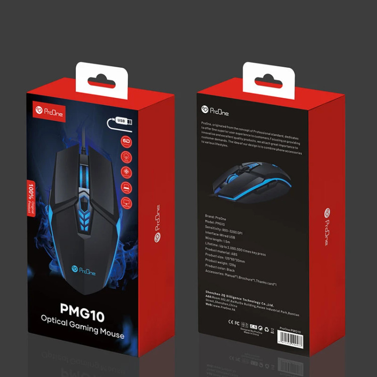موس گیمینگ ProOne مدل PMG10