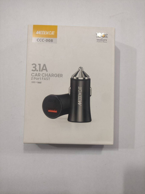 شارژر فندکی برند Modem Cat مدل CCC-008