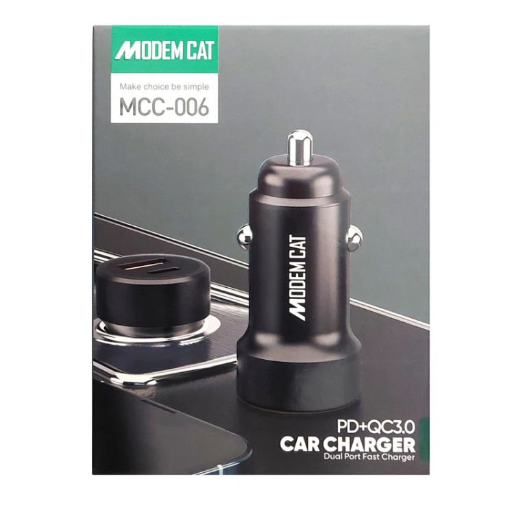شارژر فندکی برند Modem Cat مدل MCC-006
