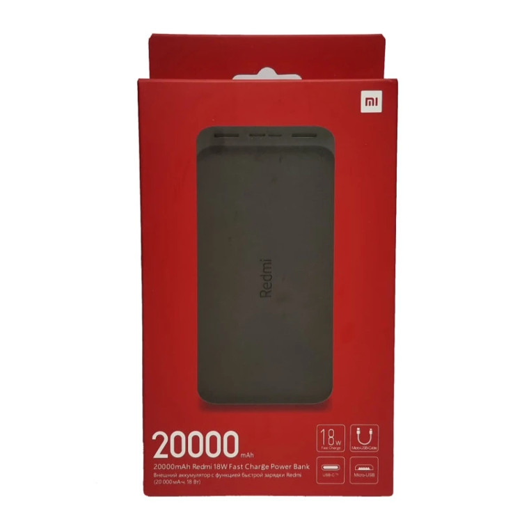 پاوربانک 20000شیائومی اورجینال مدل Redmi