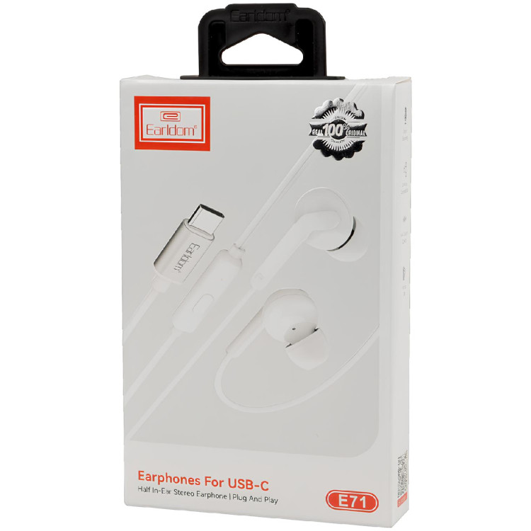 هندزفری Earldom مدل E71 (Type-C)
