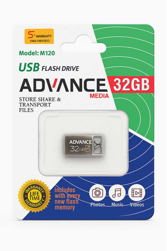 فلش مموری 32 گیگ Advance مدل M120
