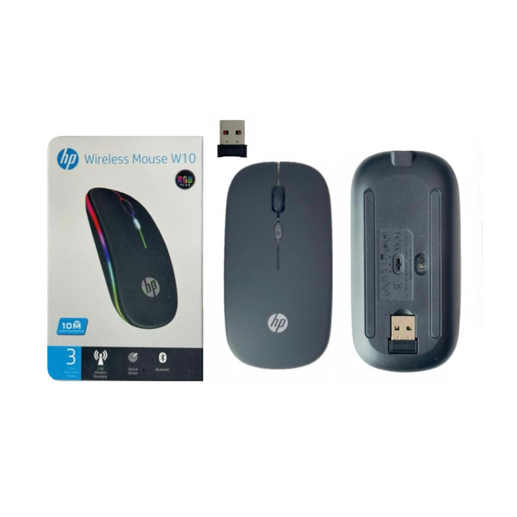 موس بلوتوثی HP W10(شارژی)
